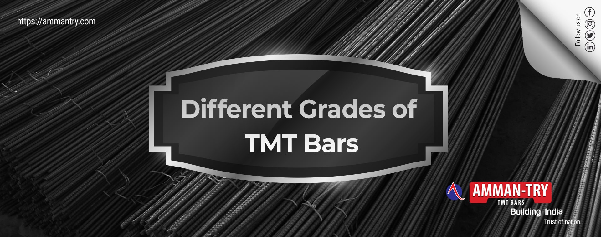 Different Grades of TMT Bars
