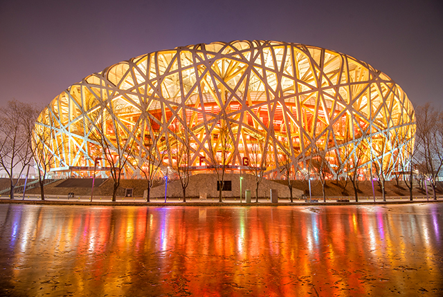 Beijing national stadium steel structure