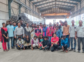 AMMAN-TRY-TMT-BARS-Factory-Visits-PeriyarManiyammai-College