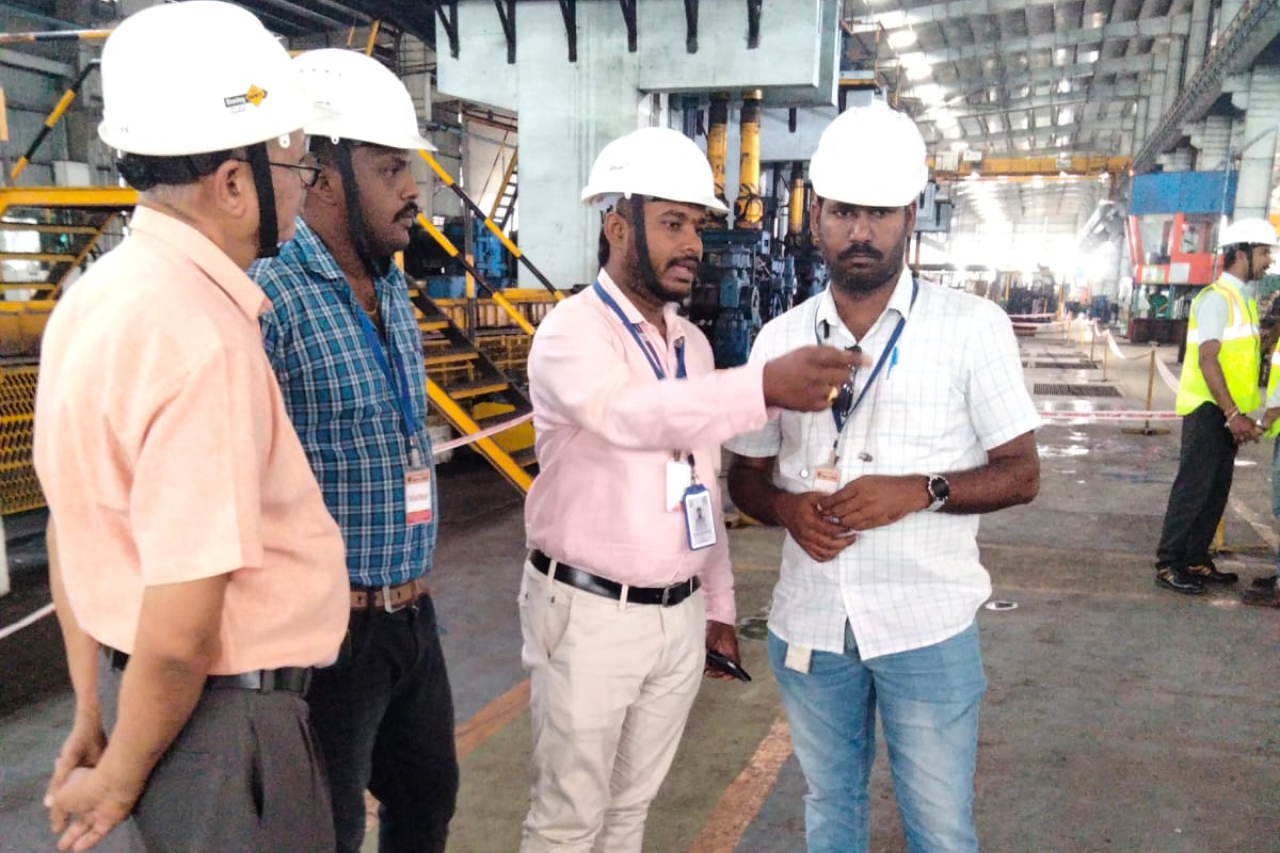 L & T Chennai Metro Visit