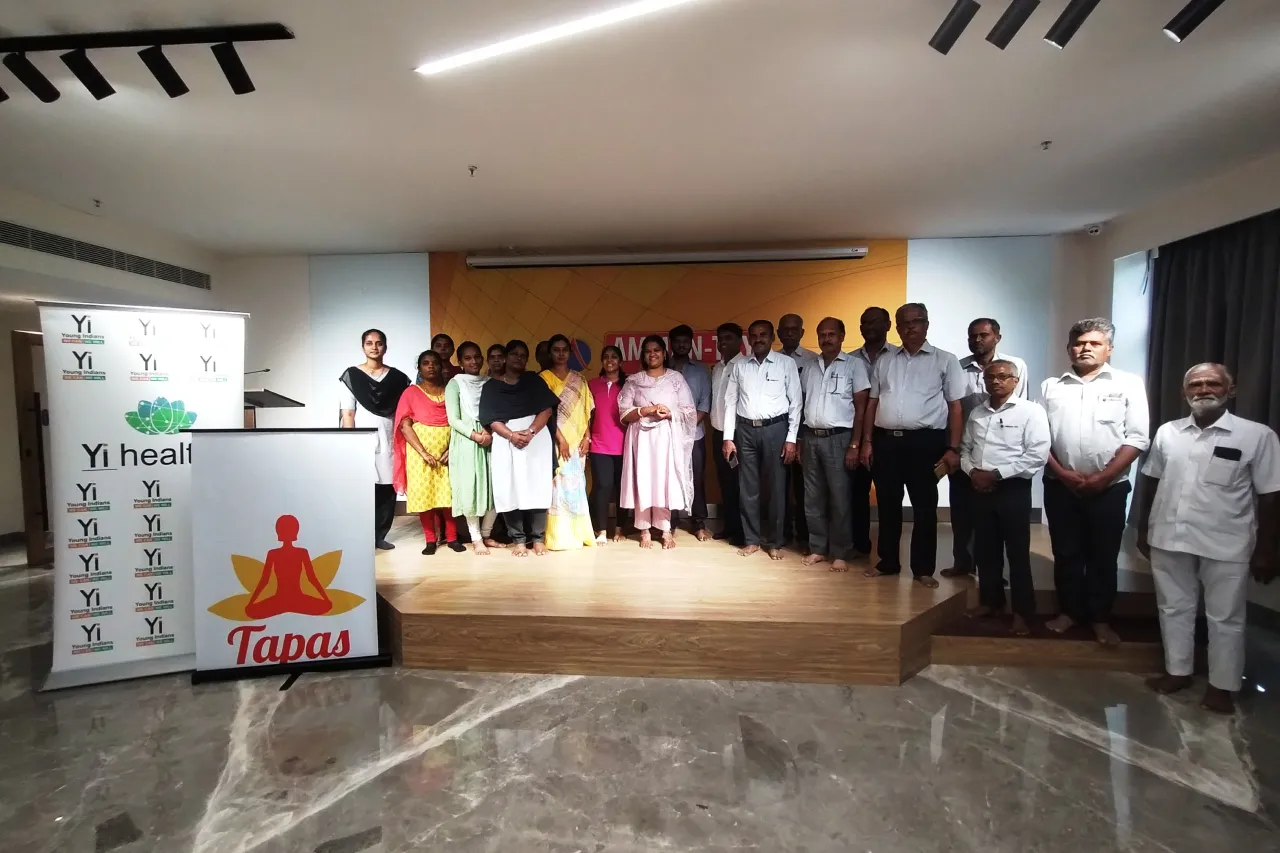 Chair Yoga Day on 21-06-2024