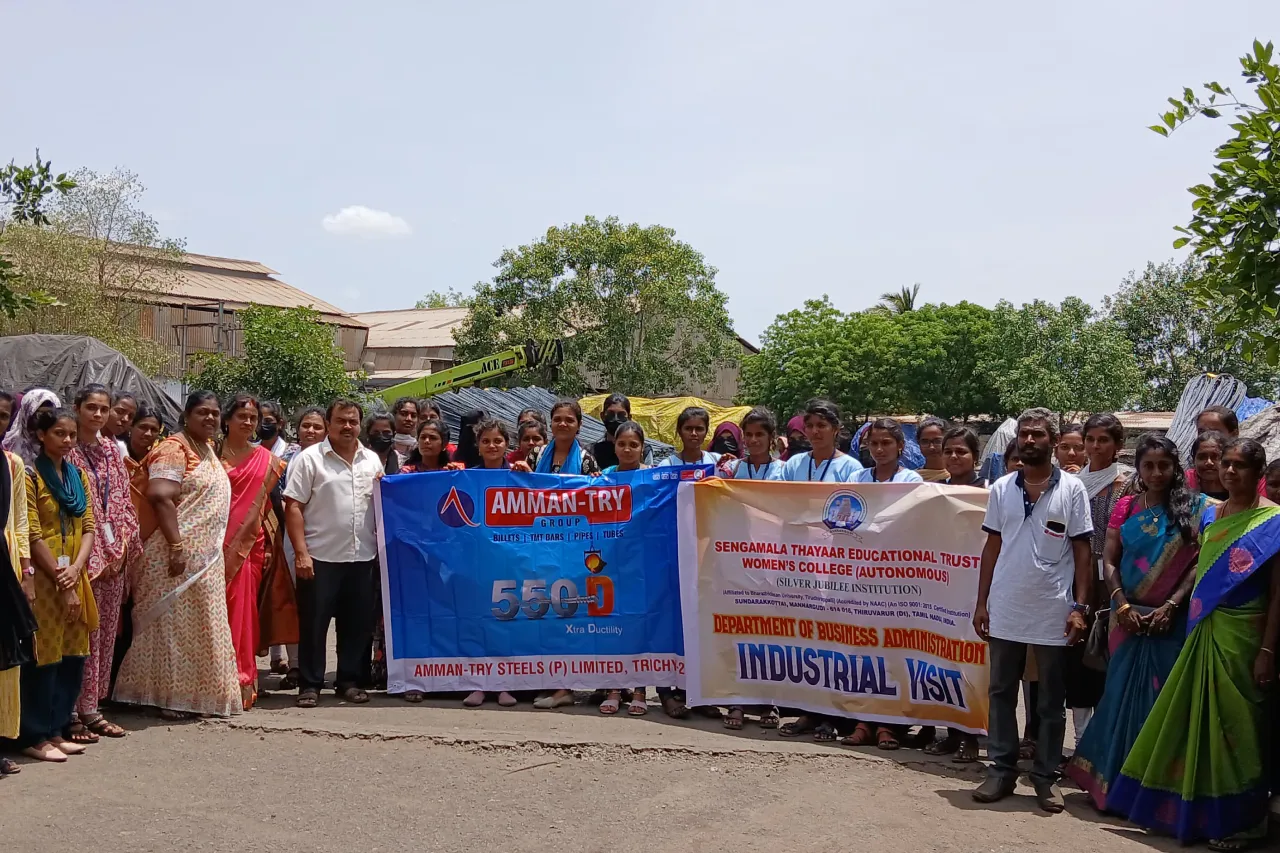 Factory Visit Sengmala Thayaar edu
