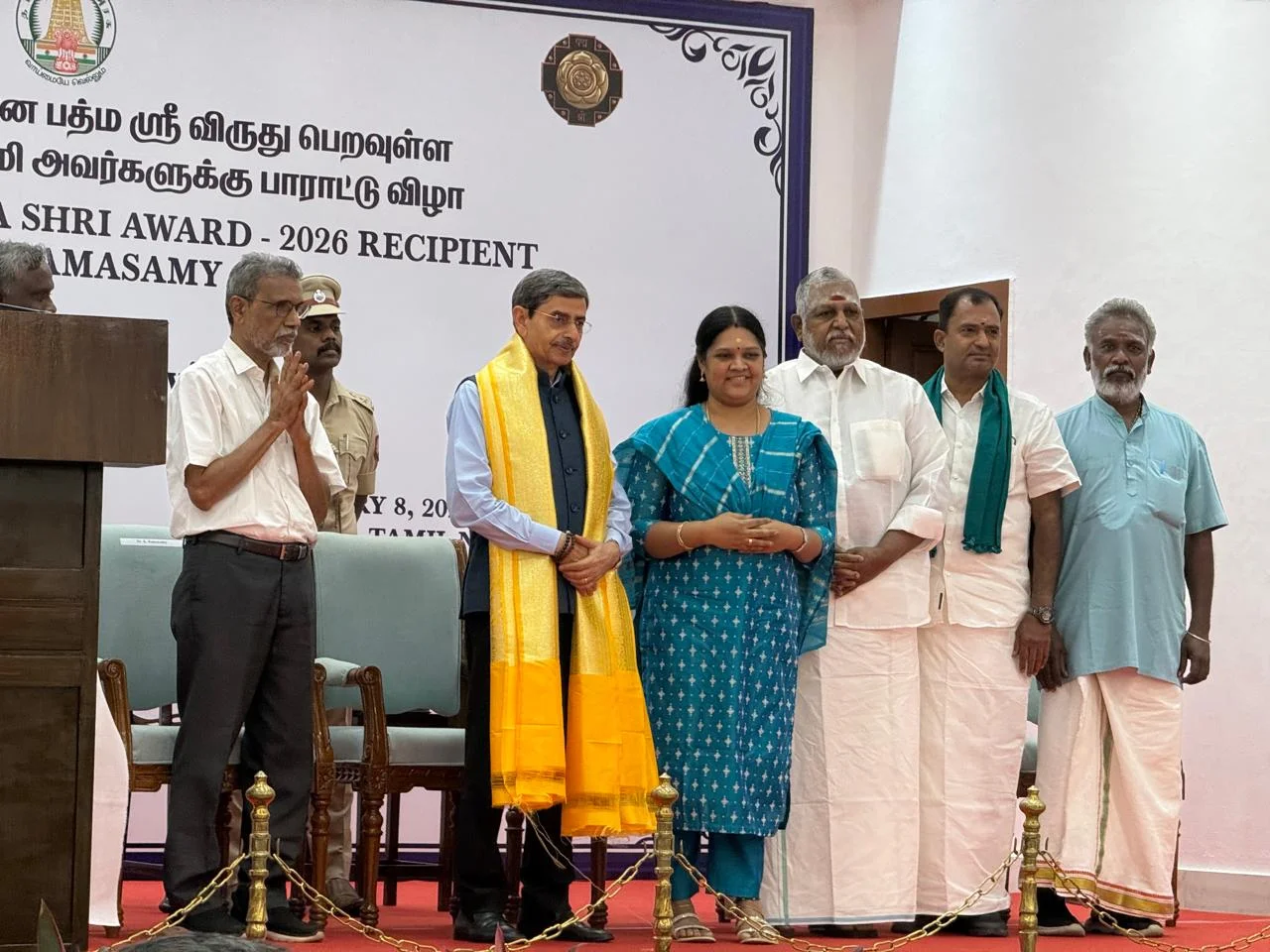 AMMAN-TRY Director Honored at South India Natural Farming Conference 2025 AMMAN-TRY Director Honored at South India Natural Farming Conference 2025