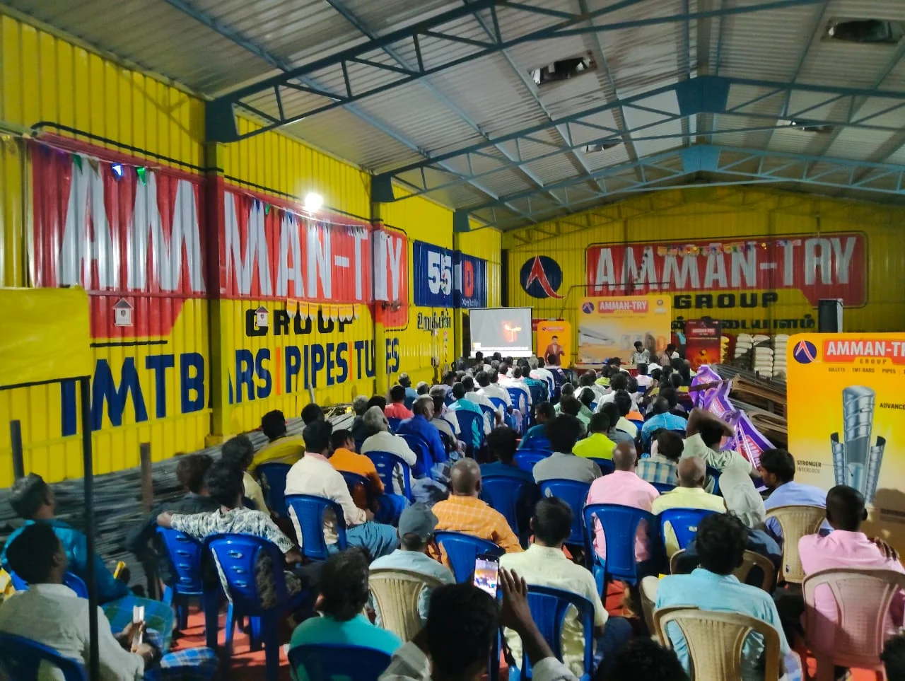 AMMAN-TRY Bar Bender Meeting at Manalurpettai