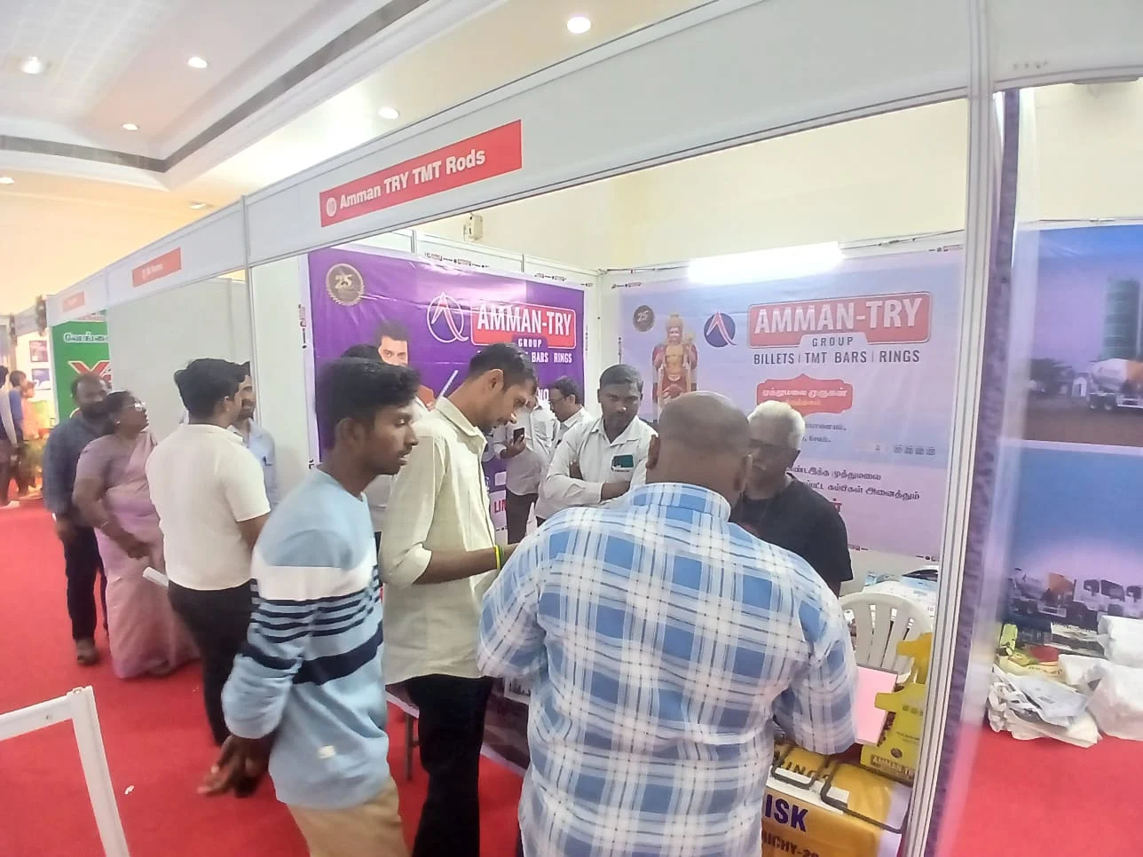 AMMAN-TRY at Tiruchengode Construction Materials Exhibition 2025