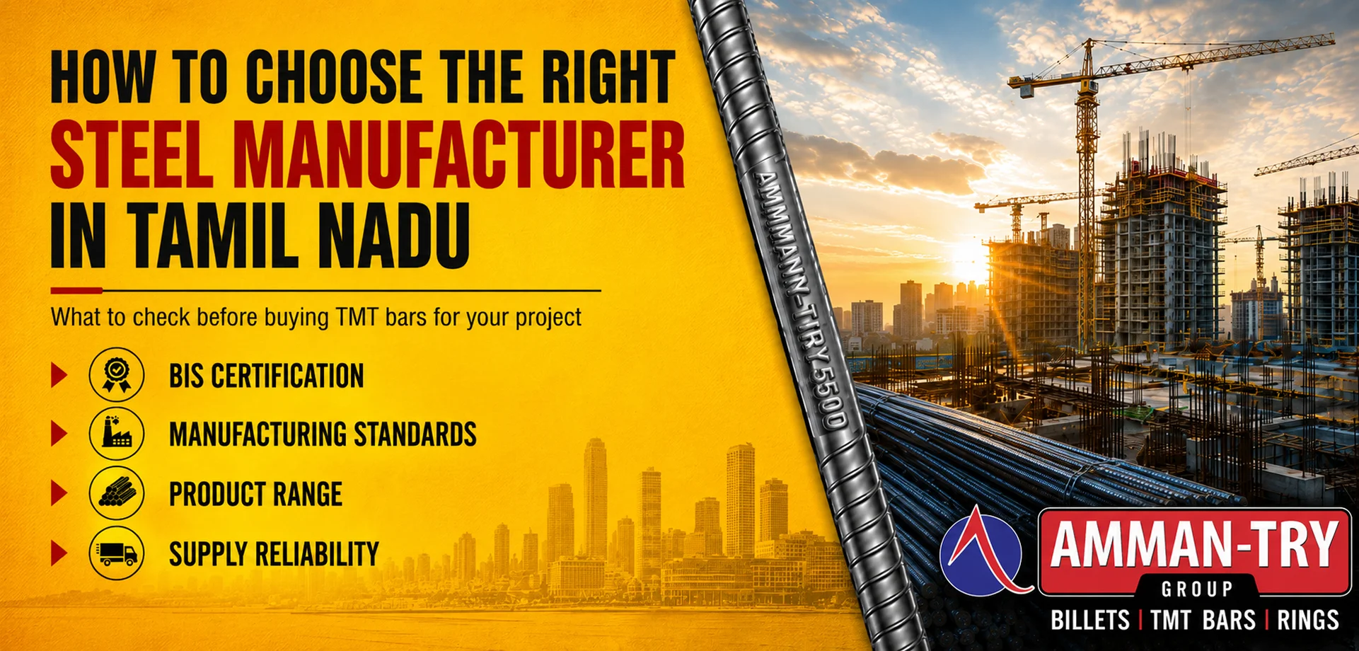 How to Choose the Right Steel Manufacturer for Your Construction Project How to Choose the Right Steel Manufacturer for Your Construction Project